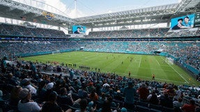 Seat view from Club
