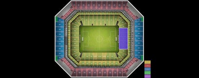 Seat view from Lower Endzone