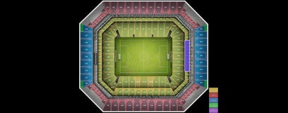 Seat view from Middle Endzone