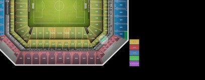 Seat view from Club