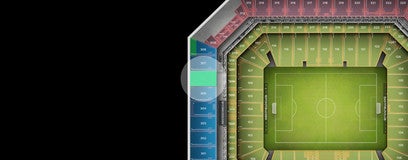 Seat view from Upper End Zone