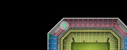 Seat view from Upper End Zone