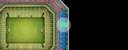 Seat view from Upper End Zone