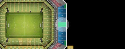 Seat view from Upper End Zone