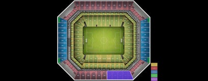 Seat view from Upper Sideline