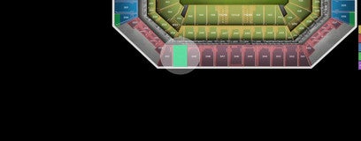 Seat view from Upper Sideline