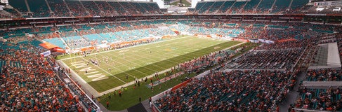 Seat view from Upper End Zone