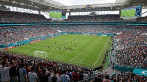 Seat view from Upper End Zone