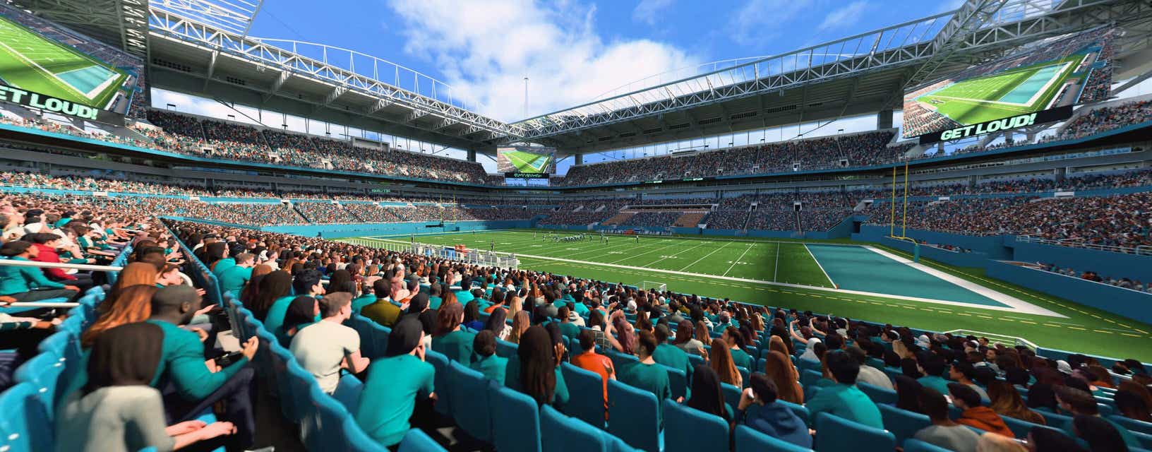 Seat view from Lower Sideline