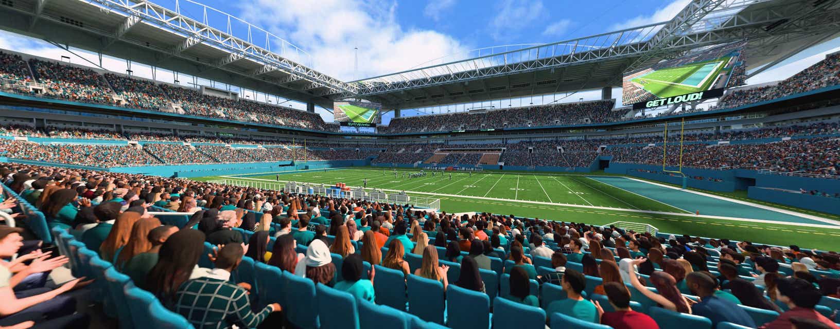 Seat view from Lower Sideline