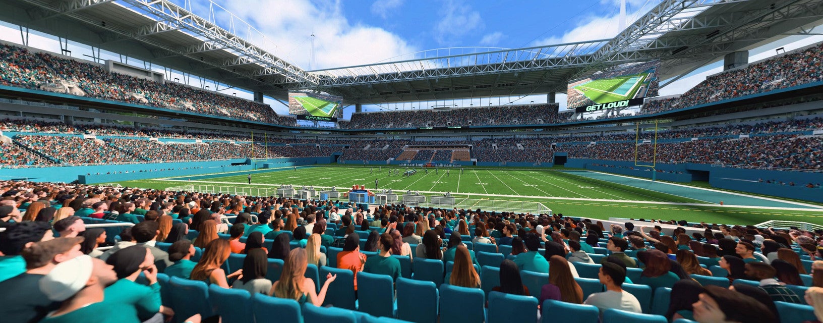 Seat view from Lower Sideline
