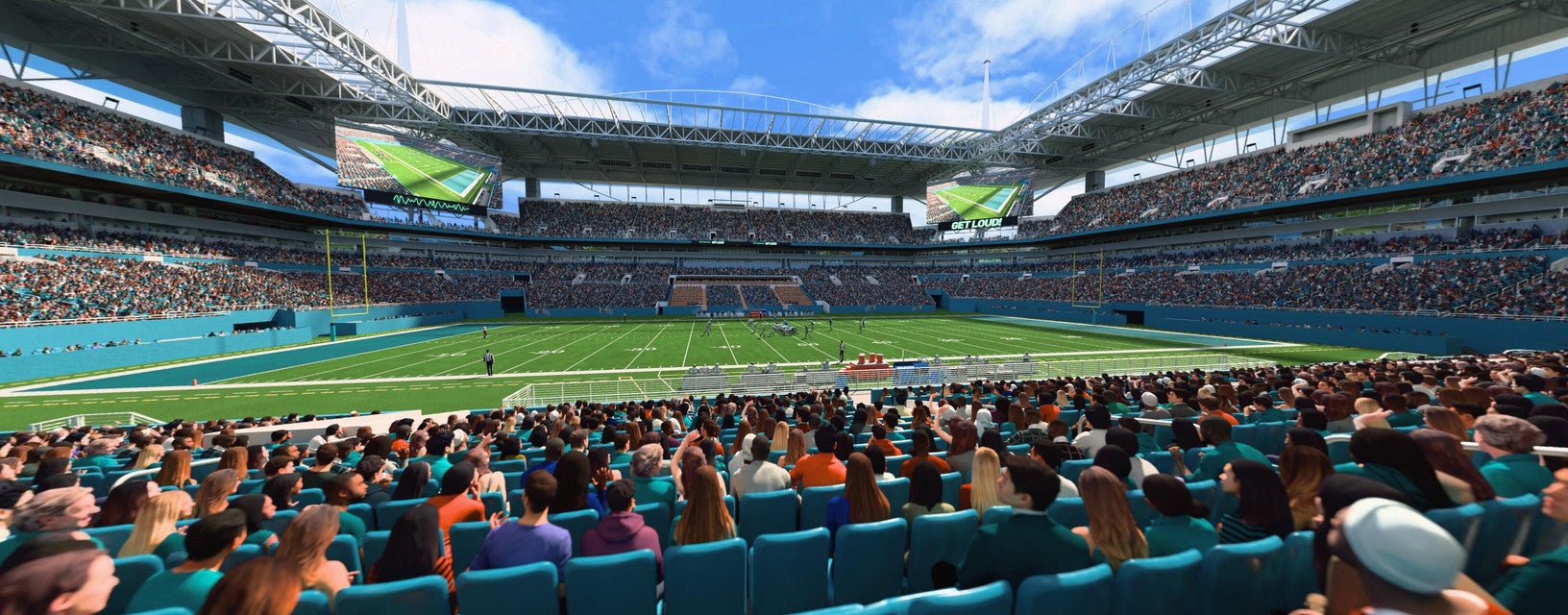 Seat view from Lower Sideline