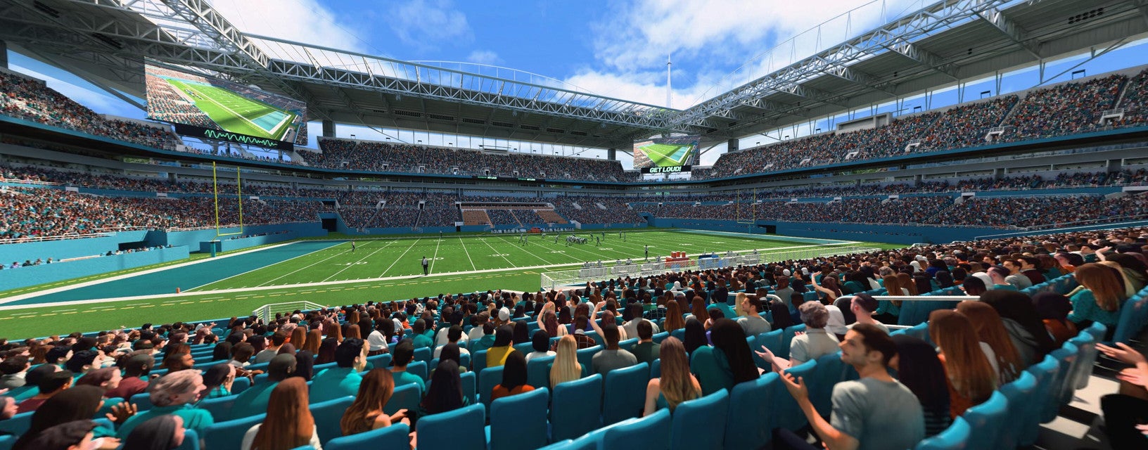 Seat view from Lower Sideline