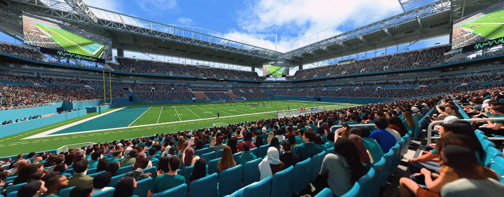 Seat view from Lower Sideline