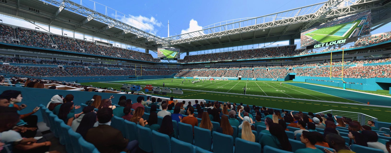 Seat view from Lower Sideline