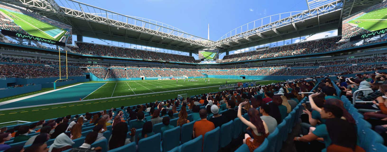 Seat view from Lower Sideline