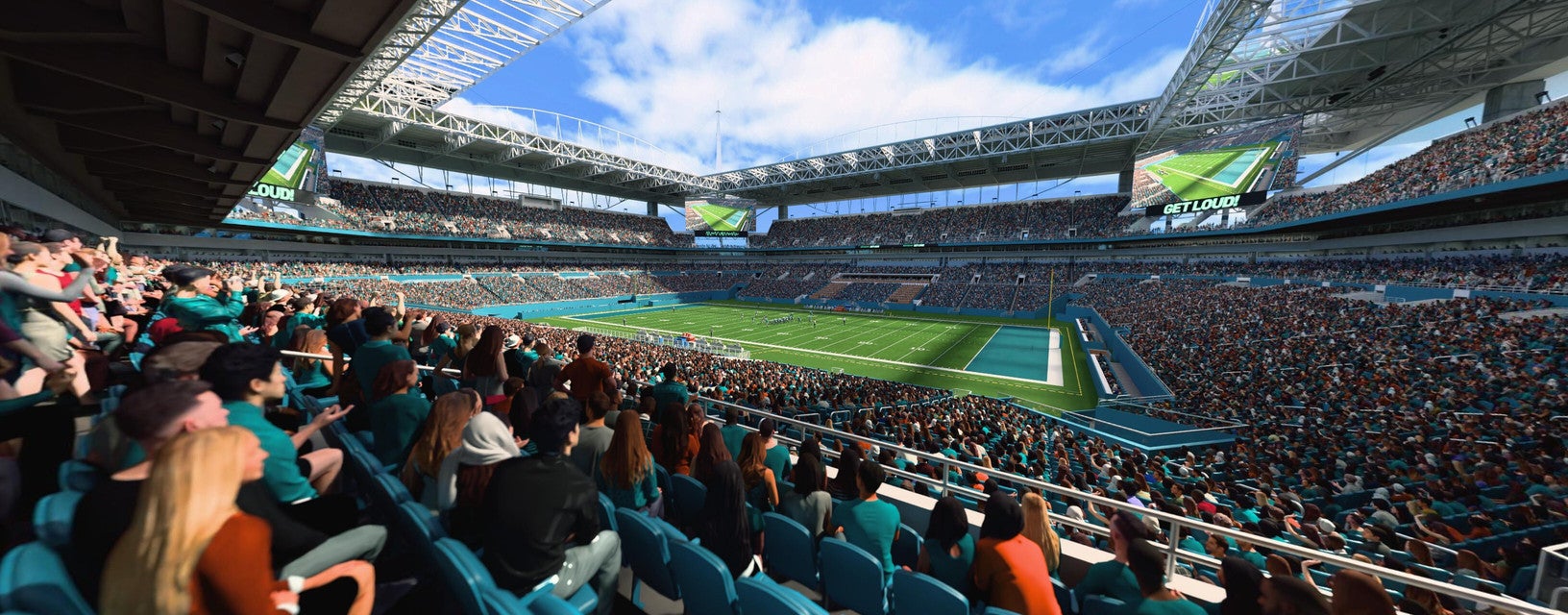 Seat view from Club