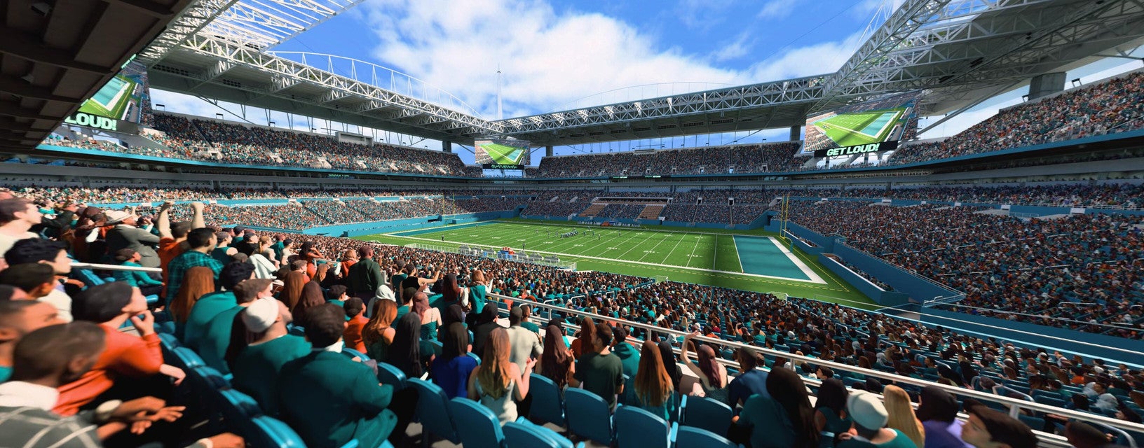 Seat view from Club