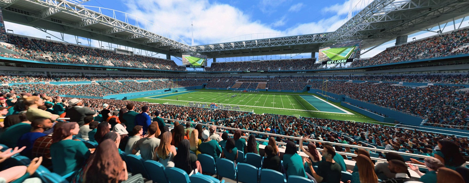 Seat view from Club