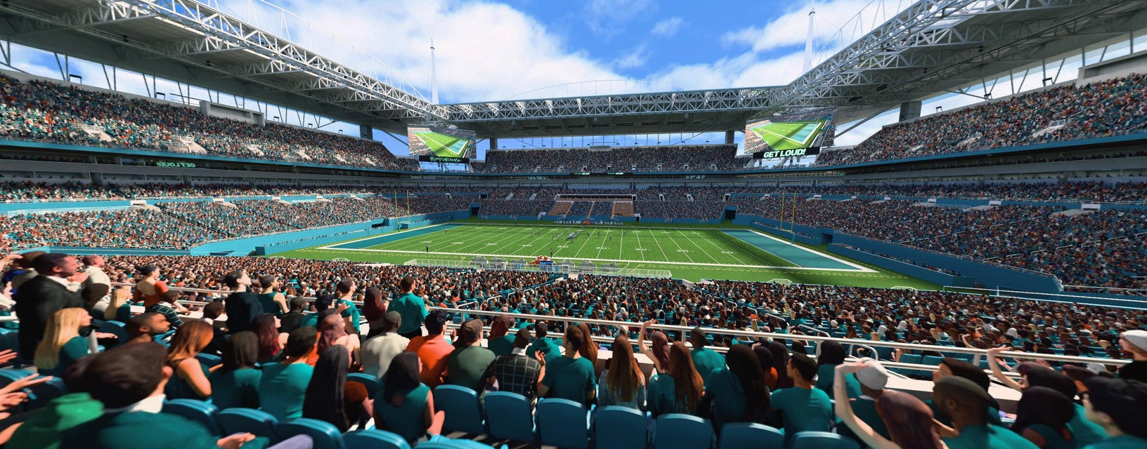 Seat view from Club