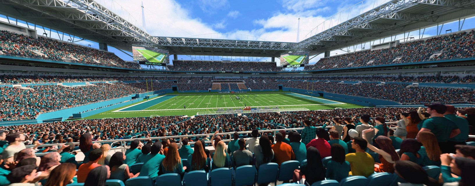 Seat view from Club