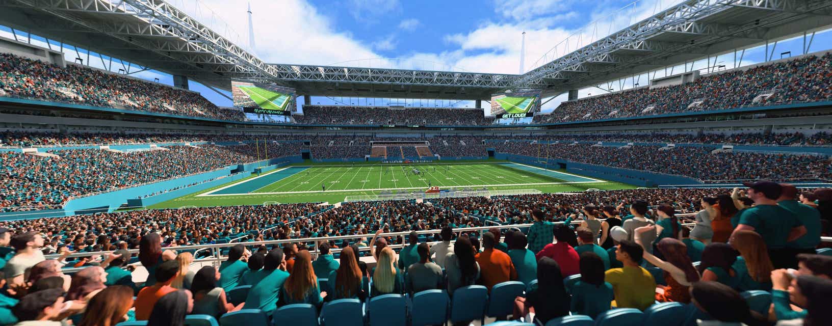 Seat view from Club