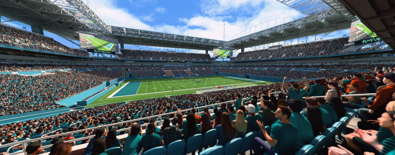 Seat view from Club