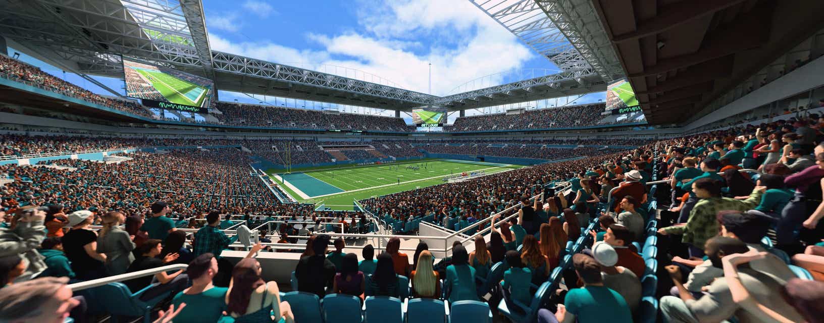 Seat view from Club