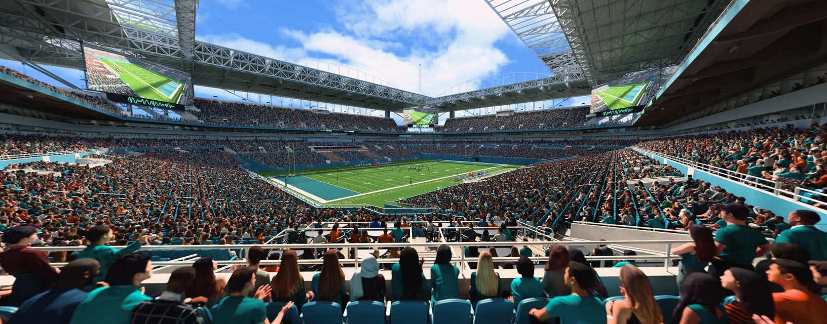 Seat view from Club