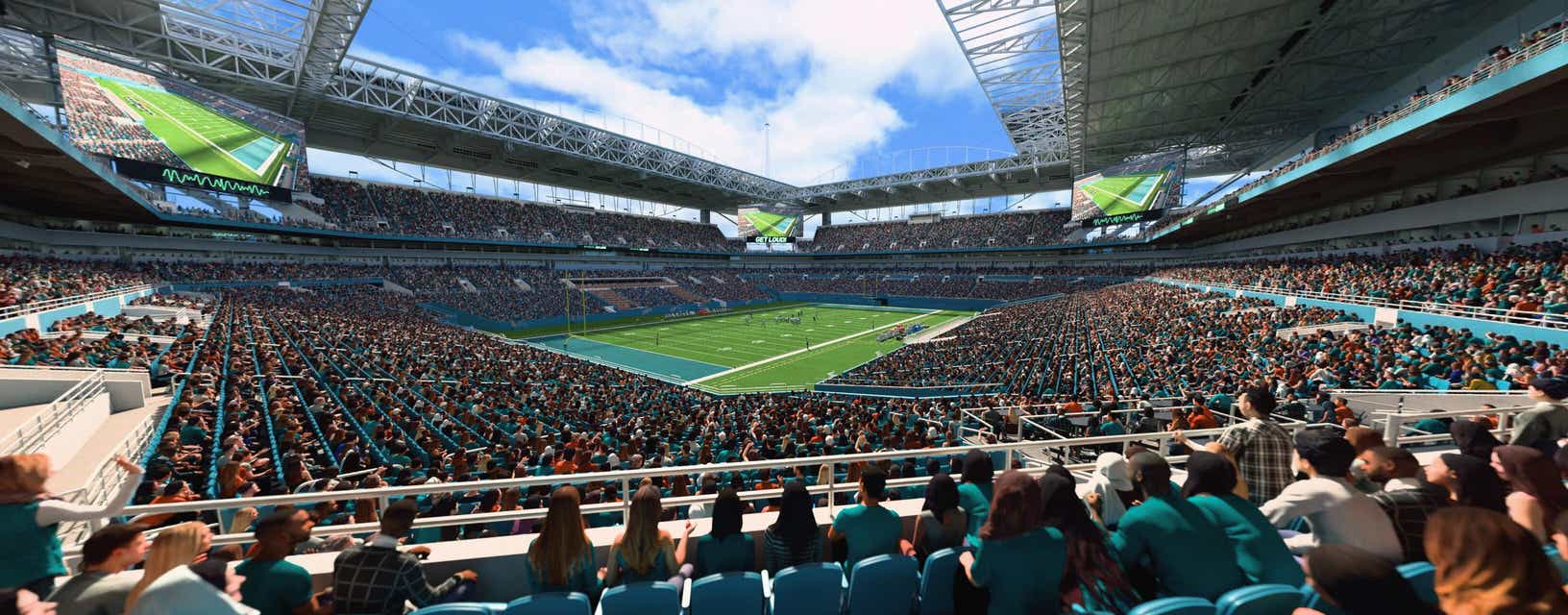 Seat view from Club