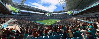 Seat view from Club