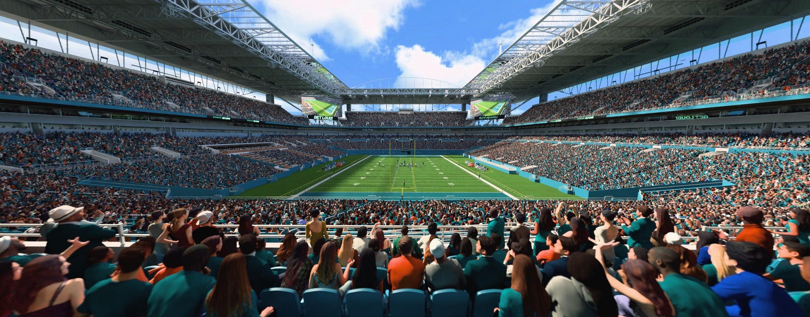 Seat view from Club