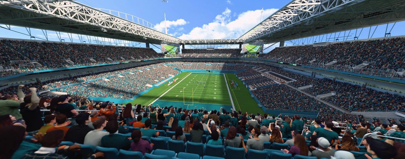 Seat view from Upper End Zone