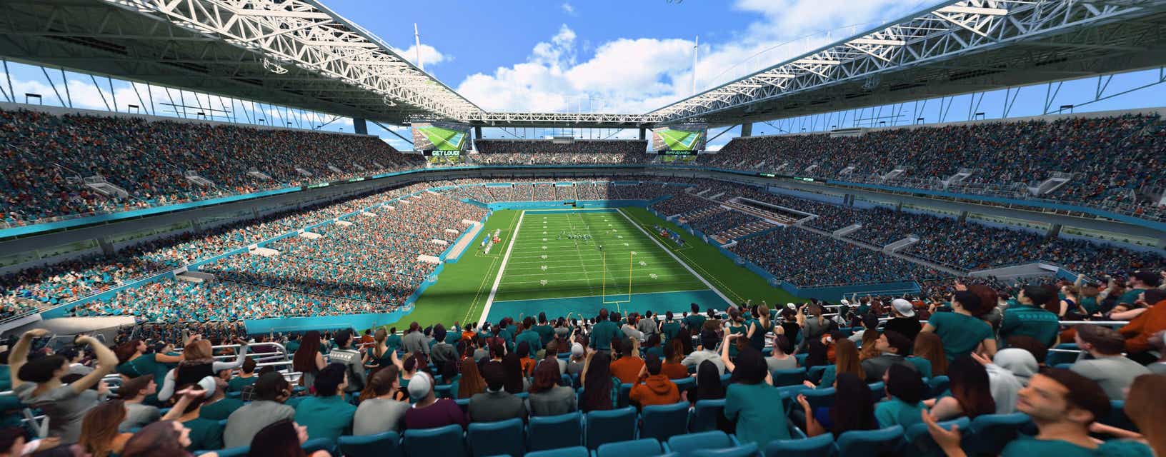 Seat view from Upper End Zone