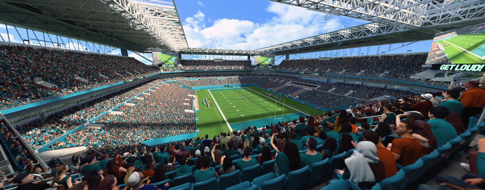 Seat view from Upper End Zone