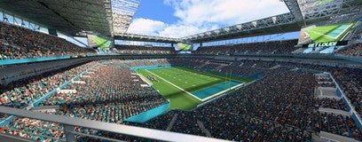 Seat view from Upper End Zone