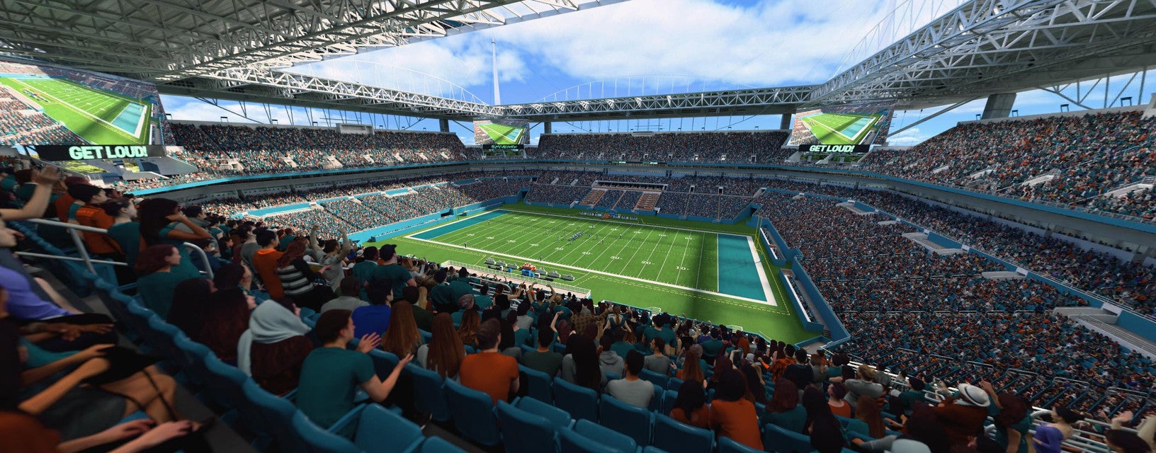 Seat view from Upper Sideline