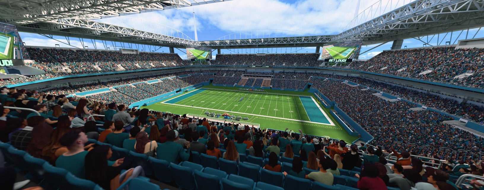 Seat view from Upper Sideline