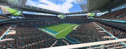 Seat view from Upper End Zone