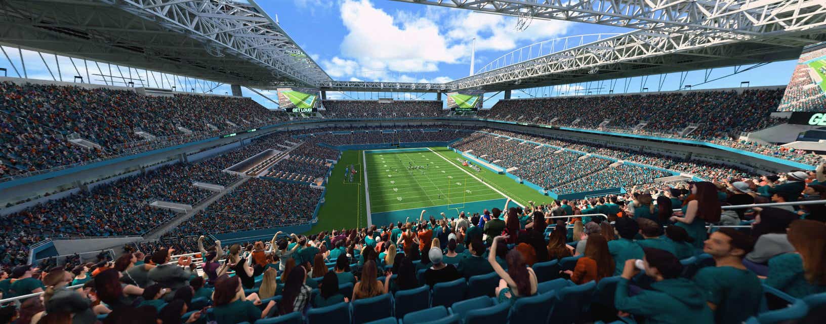 Seat view from Upper End Zone