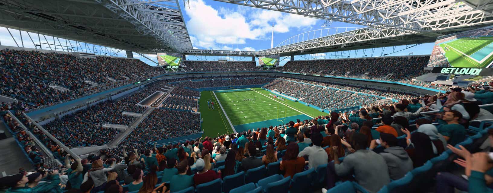 Seat view from Upper End Zone