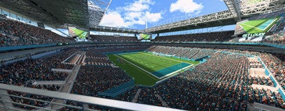 Seat view from Upper End Zone