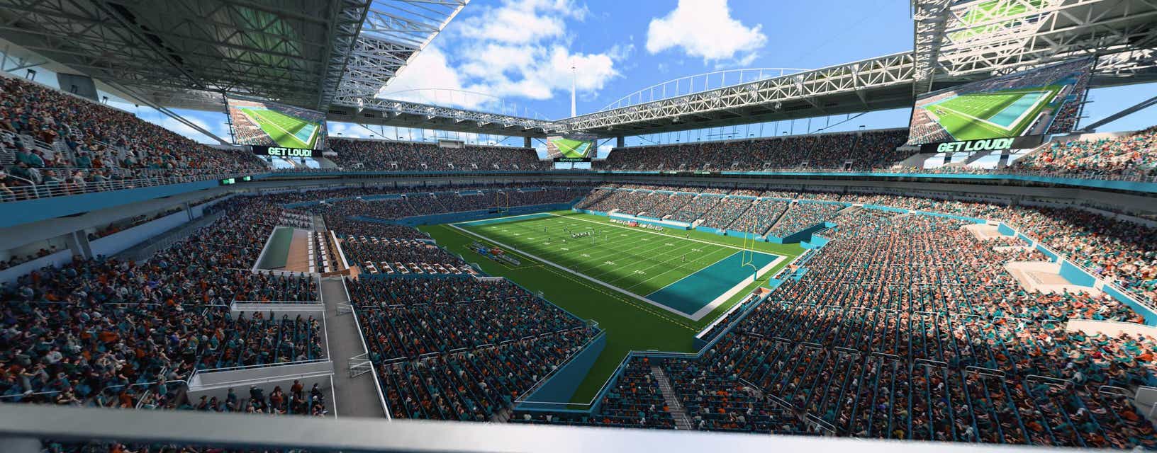 Seat view from Upper End Zone