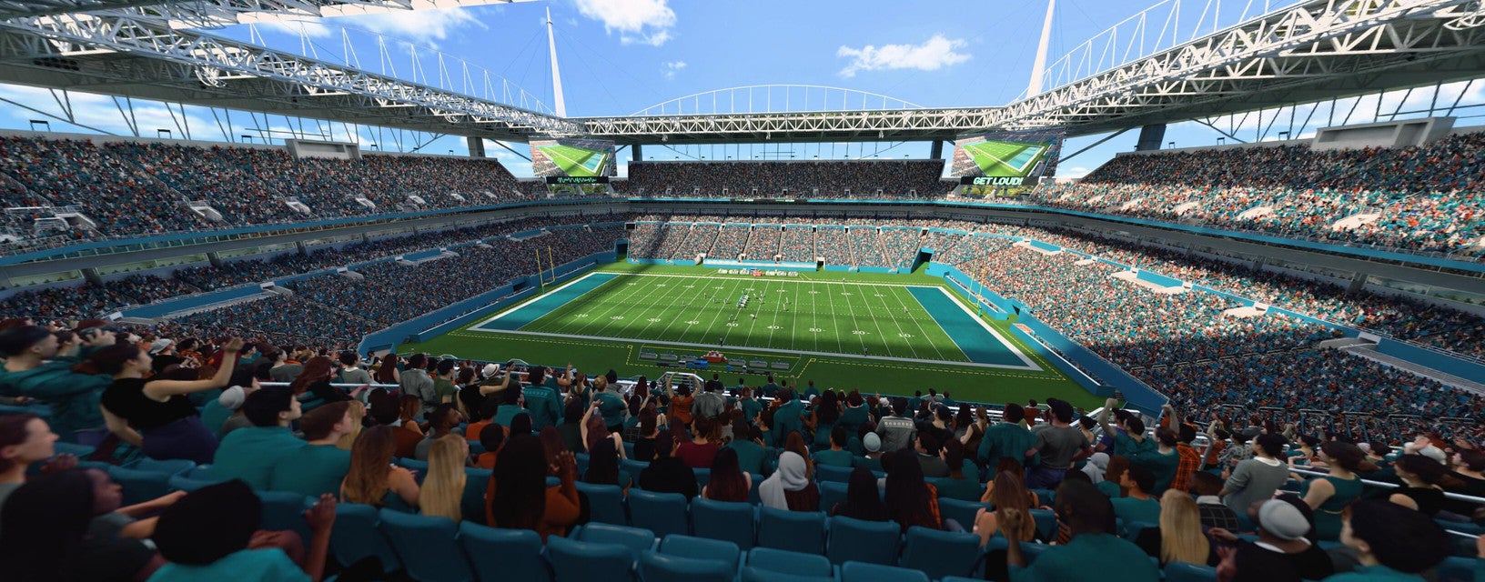 Seat view from Upper Sideline