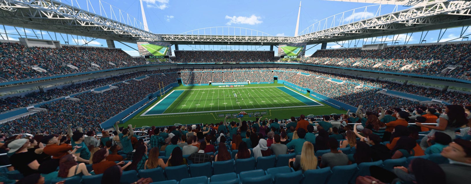 Seat view from Upper Sideline