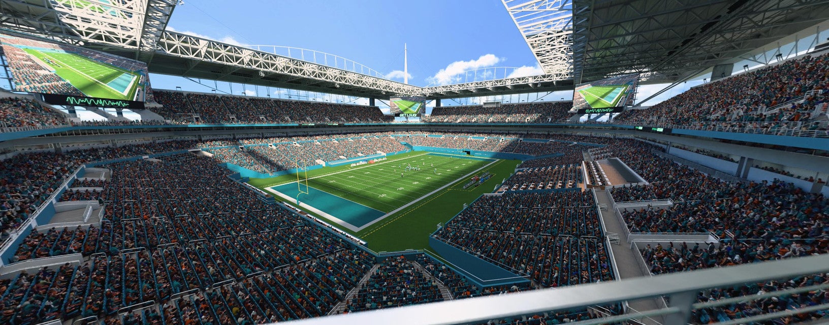 Seat view from Upper End Zone