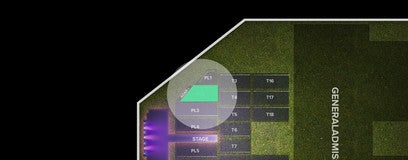 Seat view from Platinum