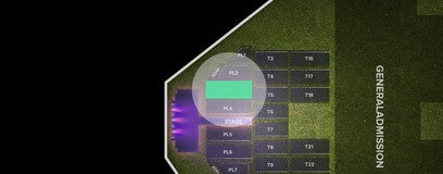 Seat view from Platinum