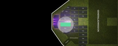 Seat view from Platinum