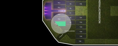 Seat view from Platinum